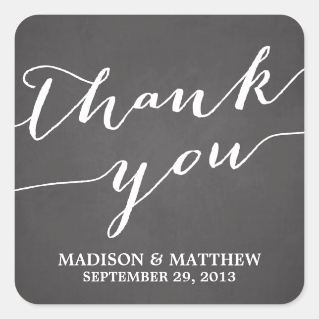 MODERN CALLIGRAPHY | WEDDING FAVOR LABELS (Front)