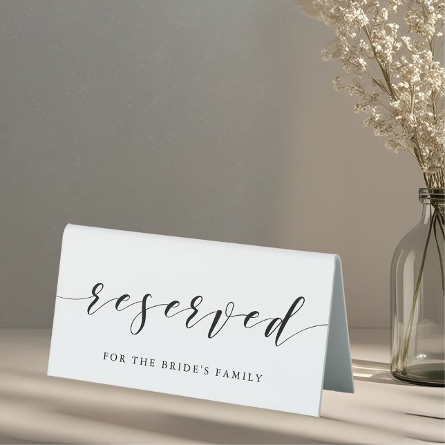 Modern Calligraphy Wedding Reserved (Creator Uploaded)