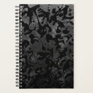 Modern Camo -Black and Dark Grey- camouflage Planner