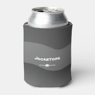 Modern Camo Design Custom Name Cool  Can Cooler