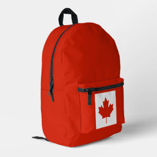 Modern CANADA canadian Flag Country Souvenir Printed Backpack