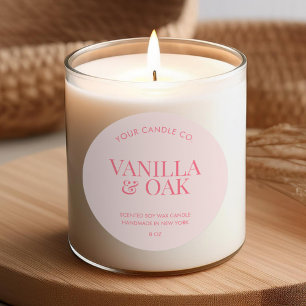 Modern Candle Label