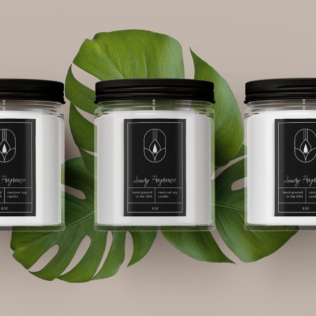 Modern Candle Product Label (Creator Uploaded)