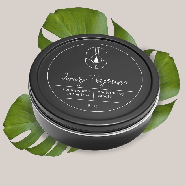 Modern Candle Product Label (Creator Uploaded)