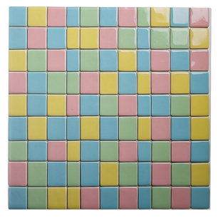 Modern Candy Coloured Ceramic Tile