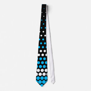 Modern Capri and White Polka Dot Tie
