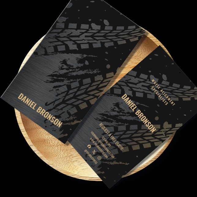 Modern Car Auto Mechanic Repair Service  Business Card (Creator Uploaded)