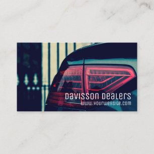 Modern Car Dealership Auto Business Card