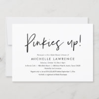 Modern Casual, fun and playful Bridal Shower Party