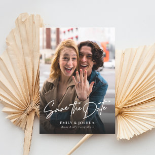 Modern Casual Photo Wedding Save The Date