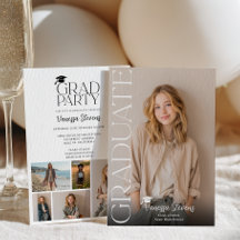 Modern Casual  Simple Trendy 6 photos graduation