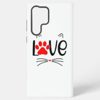 Modern Cat Lover Paw