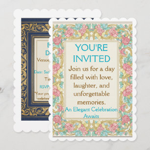Modern Celebration Invite Template