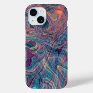 Modern Celestial Marble Liquid Art Phone Case - Ab
