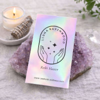 Modern Celestial Reiki Master Healer Holographic