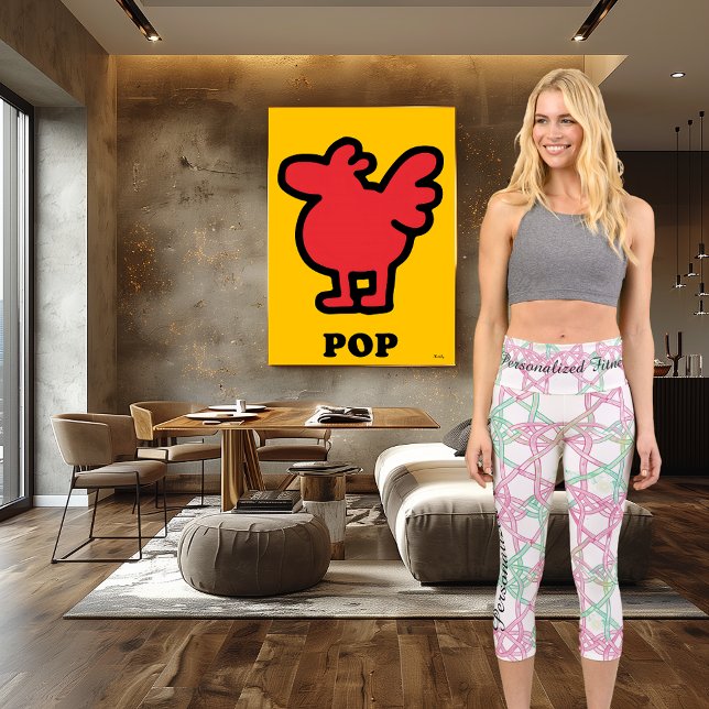 Modern Celtic Harmony – Interlaced Pastel Geometry Capri Leggings (Creator Uploaded)