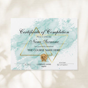 Modern Certificate of Completion Award Course 