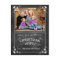 Modern Chalkboard Christmas Photo Postcard