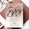 Modern Champagne Glitter 50th Birthday
