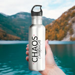 Modern Chaos Coordinator 710 Ml Water Bottle<br><div class="desc">Stay stylishly hydrated with our modern Chaos Coordinator stainless steel water bottle. A perfect keepsake for the best wedding planner or the incredible maid of honour, this modern and minimalist design speaks volumes in elegant pink. Thank them with a gift as unique as their dedication, ensuring they stay refreshed while...</div>
