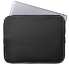 Modern Charcoal Black Customisable 15 Inch