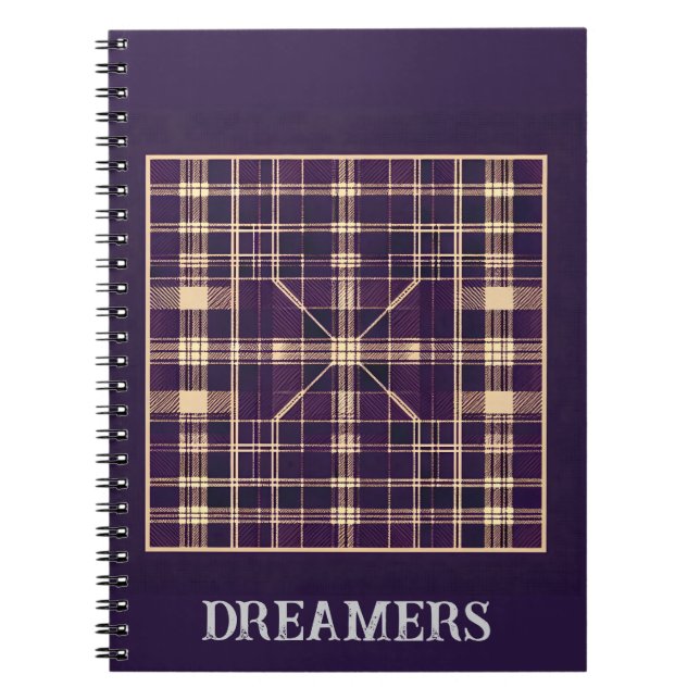 Modern Check Notebook (Front)