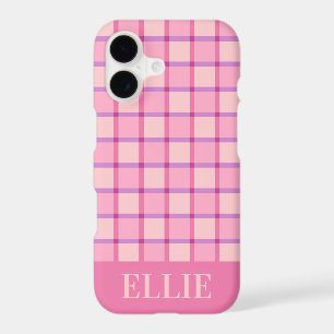 Modern Checker Pink Purple Custom