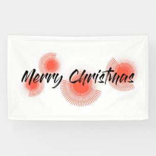 Modern, cheerful, playful design "Merry Christmas" Banner
