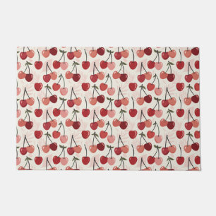 Modern Cherry Pattern Doormat