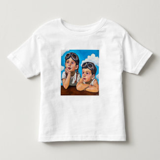 Modern Cherub Painting - Inspired by Rembrandt Toddler T-Shirt