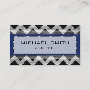 Modern Chevron Pattern #13 Business Card