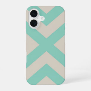 Modern Chevron Stripe iPhone 16 Case