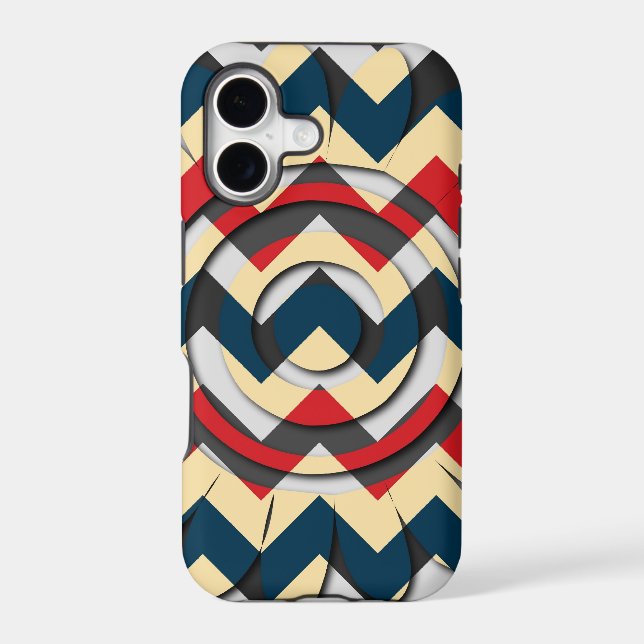 Modern Chevron Zigzag Pattern (Back)