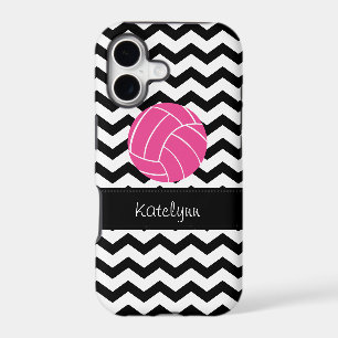 Modern Chevron Zigzag Volleyball iPhone 5 Case