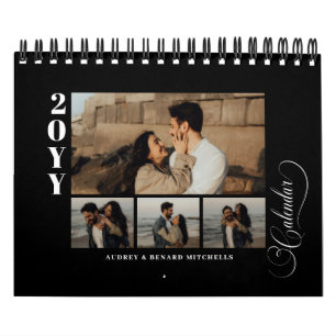 Modern Chic 4 Photo Collage 53 photos Calendar