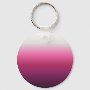 modern chic abstract magenta burgundy maroon ombre key ring
