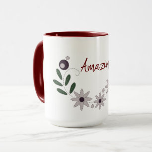 Modern Chic Amazing Floral Mug