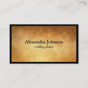 Modern Chic Black and Gold Foil Luxury Business Ca Business Card