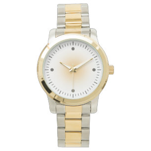 Modern Chic Classic Men's Two Tone Watch