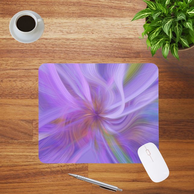 Modern Chic Colourful Elegant Girly Mouse Pad (Creator Uploaded)