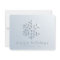 Modern Chic Elegant Snowflake