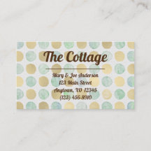 Modern Chic Gold Dots Guest House Vacation Rental