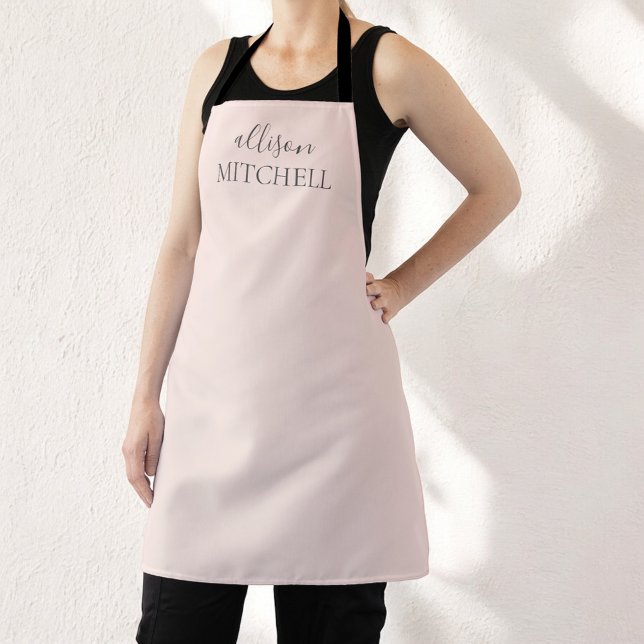 Modern Chic Handwriting Name Apron (Creator Uploaded)