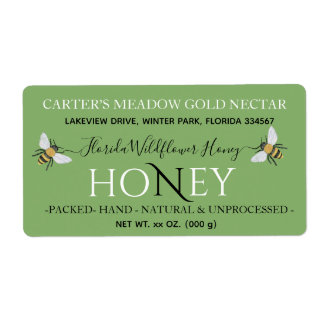 Modern Chic Honey Personalized