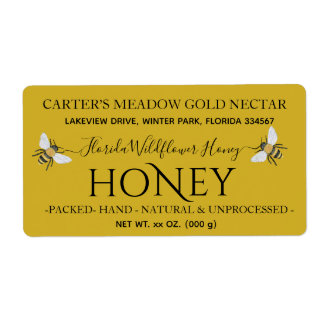 Modern Chic Honey Personalized