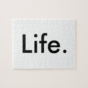 modern chic LIFE. Jigsaw Puzzle