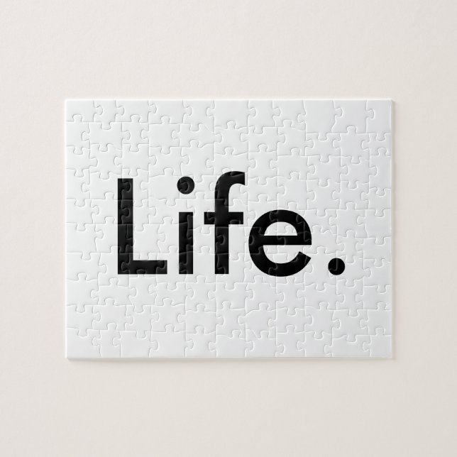 modern chic LIFE. | Jigsaw Puzzle (Horizontal)