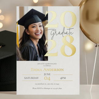 Modern Chic Photo Graduation