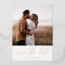 Modern Chic Photo Vertical Save the Date White