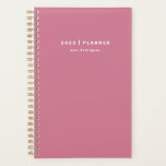 Modern Chic Pink 2023 Weekly Monthly Non-Dated Planner<br><div class="desc">Get things done with our pink planner. Weekly and monthly pages for business or personal planning,  making schedules and taking notes. Pages are blank so you can start anytime.</div>